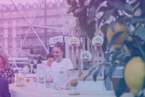 Pop Up Store Activia - Marketing expérientiel Globe