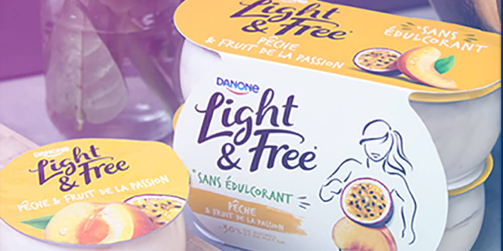 Échantillonnage - Danone Light & Free